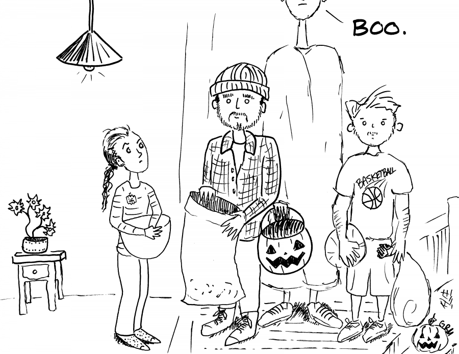Halloween cartoon