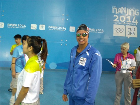 Senior Dorian McMenemy competed at the Youth Olympics
