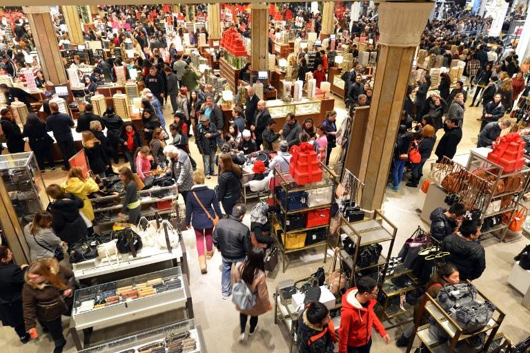 Shoppers flock to stores in order to take advantage of the best Black Friday deals, seemingly forgetting the previous day when they celebrated their gratitude for everything they already have.
