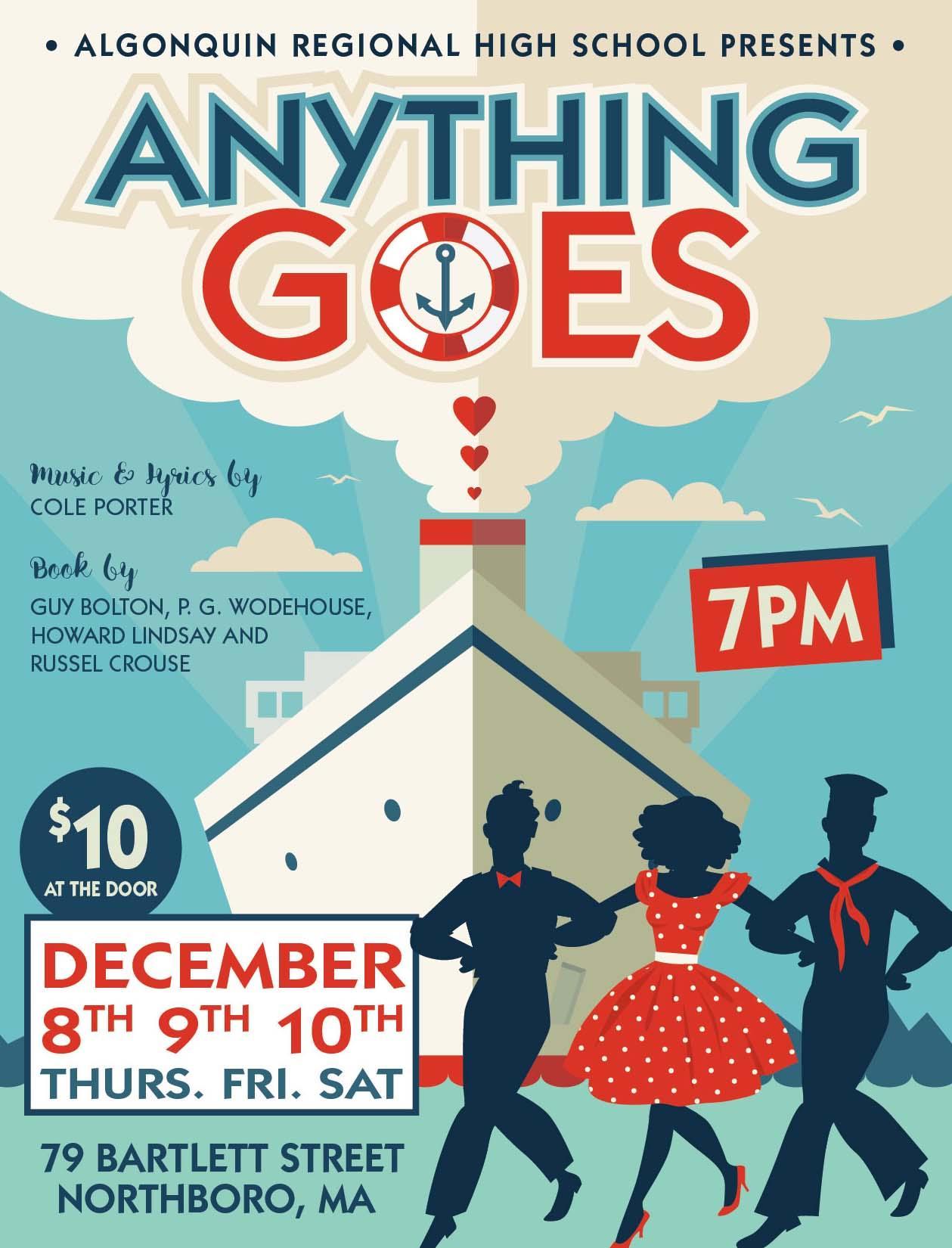 “Anything Goes” tells a tale of unrequited love, sneaky stowaways, and elaborate matchmaking all aboard one crazy cruise ship.