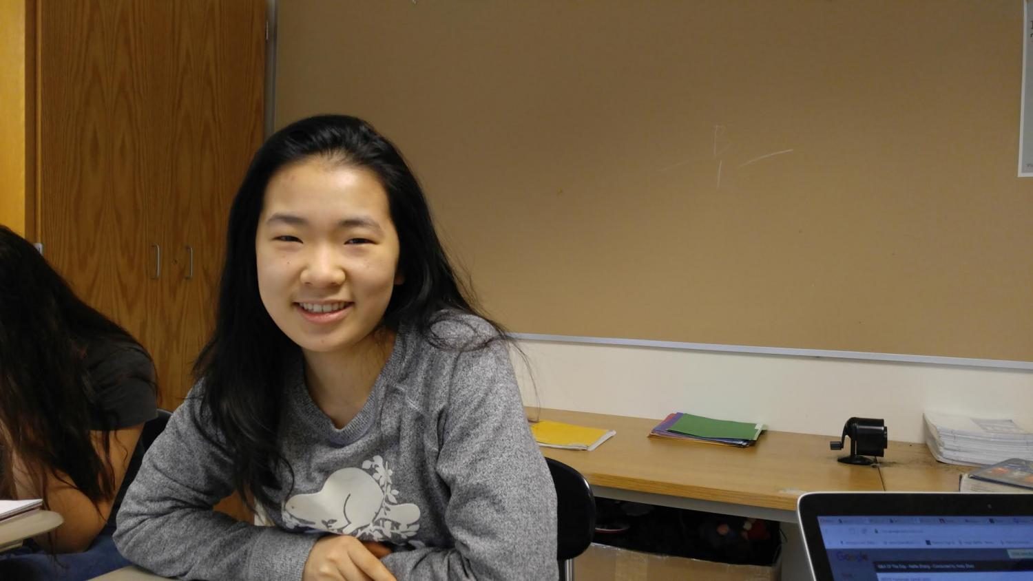 Sophomore Tuesday: Nellie Zhang