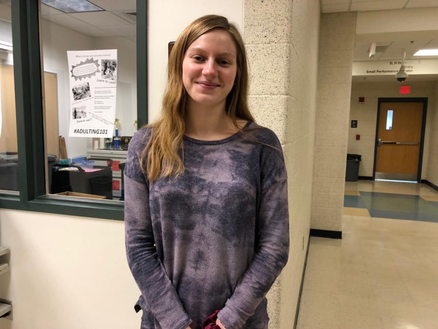 “I think you can come up with all these solutions, but the reason these things happen is that our gun control laws are so lenient.” (Christina Iverson, senior)