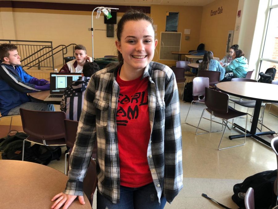 “I think in terms of legislation, we need to take a look at what other countries are doing. I feel like we need to take after these other countries.” (Rachel Ciulla, senior)