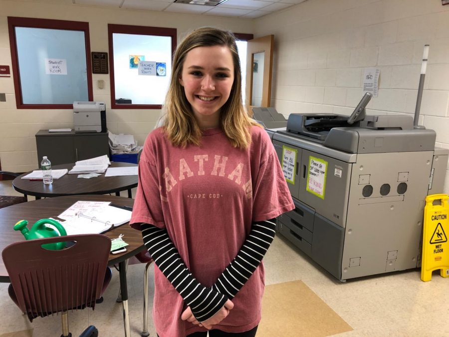 “I think it’s extremely important for students to be getting involved and for them to have a choice and be a change. If everyone comes together, maybe something will happen.” (Sarah Swartwout, junior)
