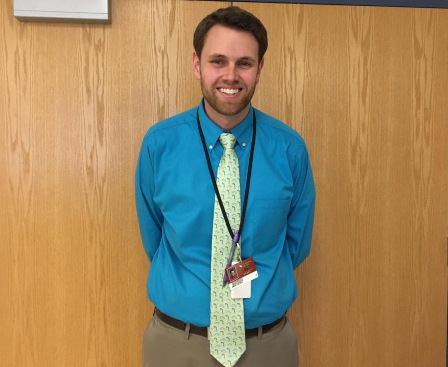 Math teacher Brian Calnan joined the Algonquin tech team, hoping to promote technology use in the classroom. 