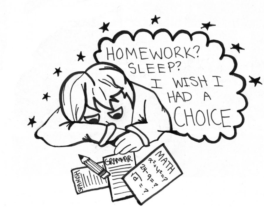 should homework be mandatory what is are the claims of the writer