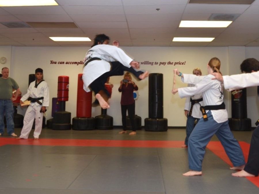 Sophomore Tejas Maraliga is a black belt in taekwondo and has been training since age four.