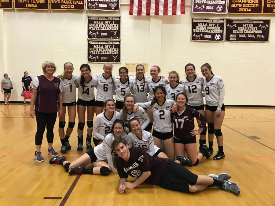 The team poses for a picture after an intense 3-2  victory.