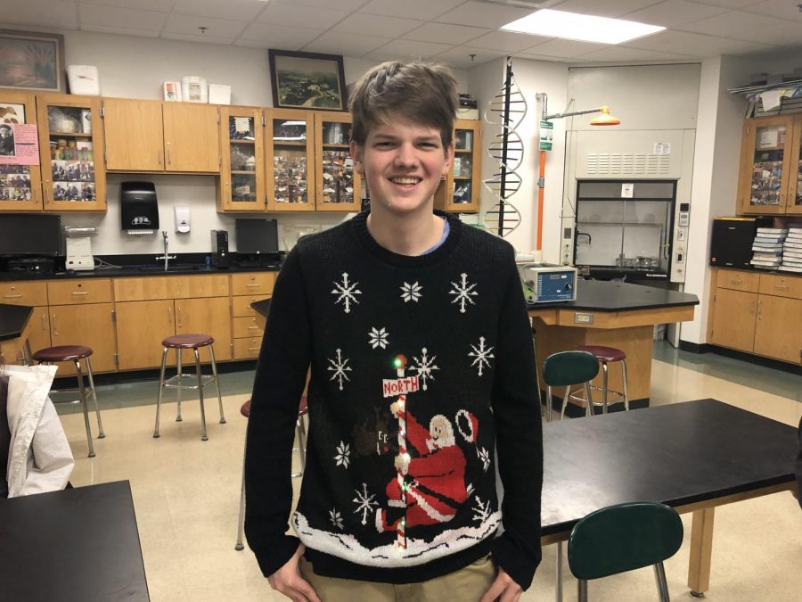 “The part where Santa and Rudolph strip really gets me in the holiday spirit,” junior Joseph Shoemaker said.