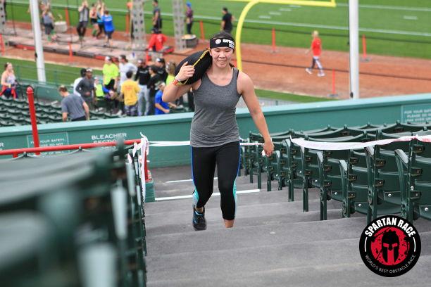 Senior Teresa Ricciuti has competed in seven Spartan races since her sophomore year.
