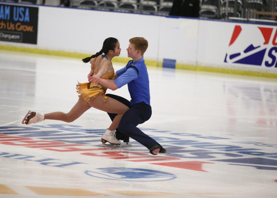Sophomore Jade Hom competed in figure skating competitions at a national level and recently decided to end her career after her partner went to college and she experienced complicating injuries. 