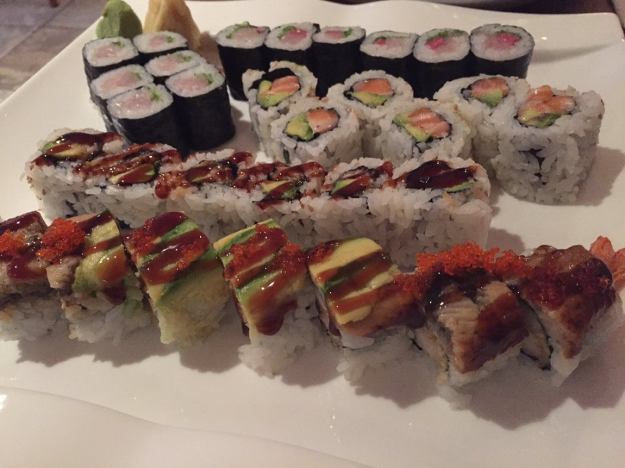 Staff writer Annie Nguyen writes that Yamato II, located in the Back Bay neighborhood of Boston, provides customers with an assortment of tasty all-you-can-eat sushi. 
