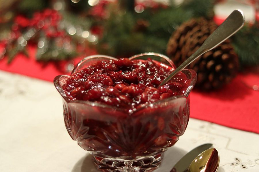 Psychology teacher Christina Smith shared a recipe for cranberry sauce. 