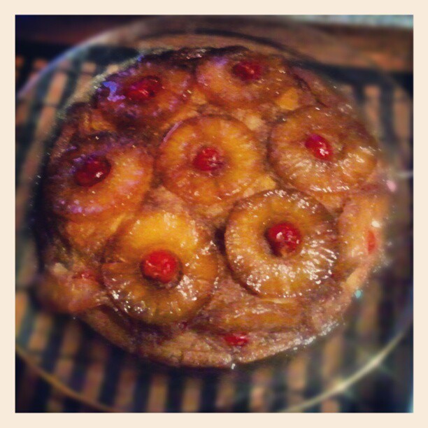 Psychology teacher Christina Smith’s recipe for cranberry upside down cake