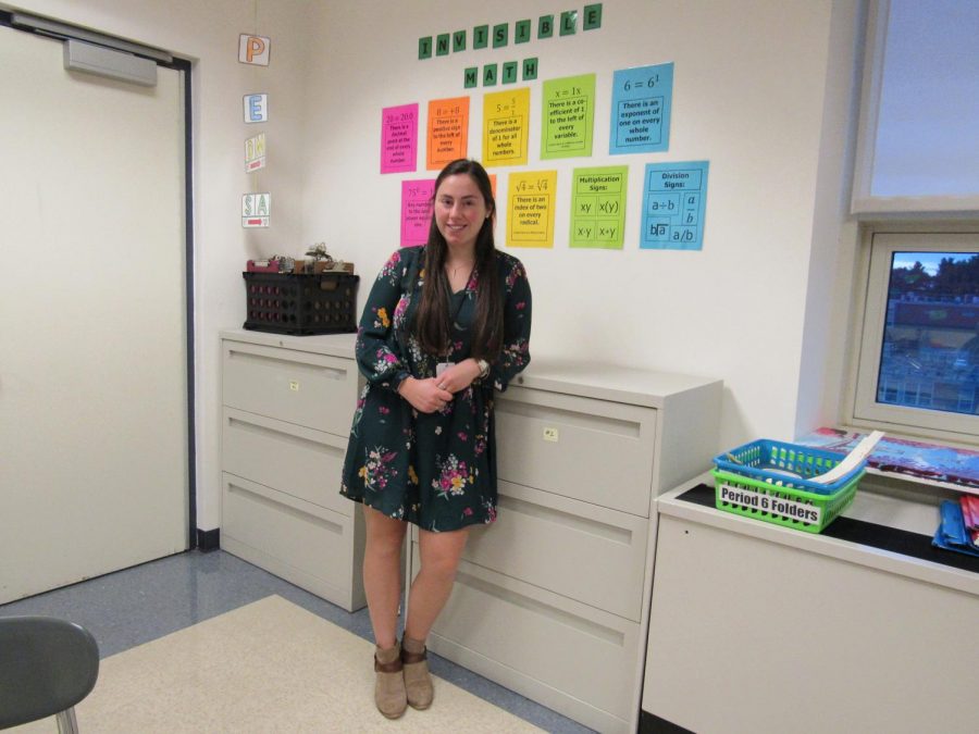 New math teacher Colleen Barry hopes to bring a fresh perspective to teaching.