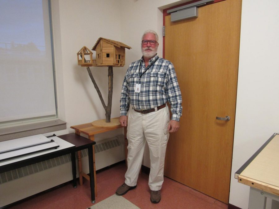 New Applied Arts and Technology teacher John French switched into teaching after many years in the construction industry.