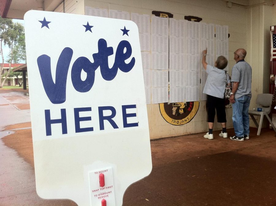 Voters at the Hawaii primary. Staff Writer Kayla Albers writes about the importance of voting in these elections as someone who isnt 18 in her latest post for her blog On the Way Out. 
