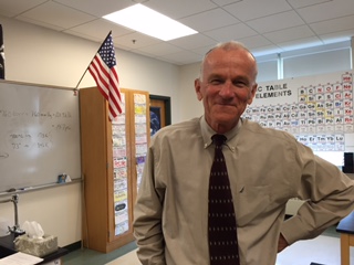 Science teacher Gerald Cushing will retire after eight years of positively impacting the Algonquin community 