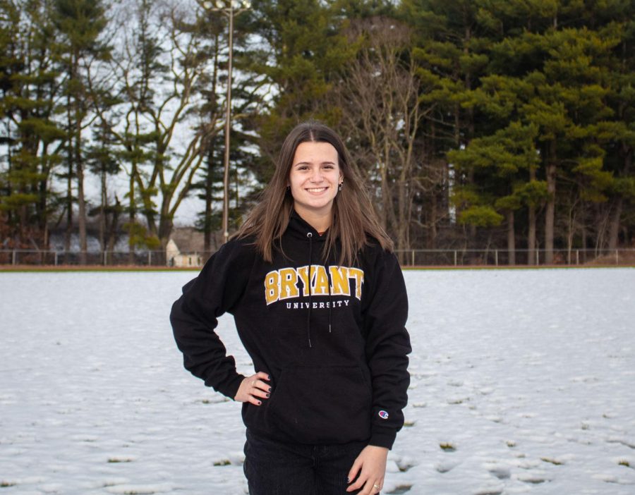 After connecting with the coach toruhg zoomChristina DeFeudis- Bryant track and field
