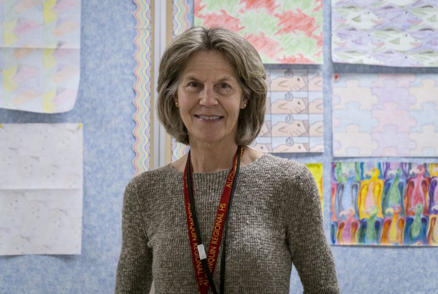 Math teacher Ellen Marieni is retiring after this school year after twenty years of teaching.