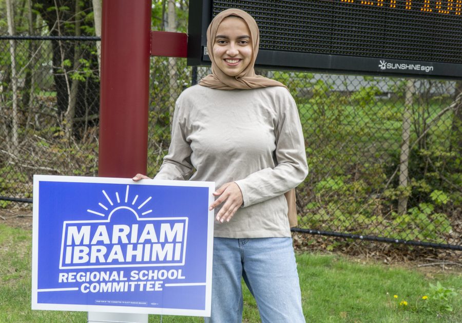 Mariam Ibrahimi graduated from ARHS in 2019 and is currently running for the Northborough-Southborough Regional School Committee. She is hoping to update the curriculum, empower student voices, and foster an inclusive environment.
