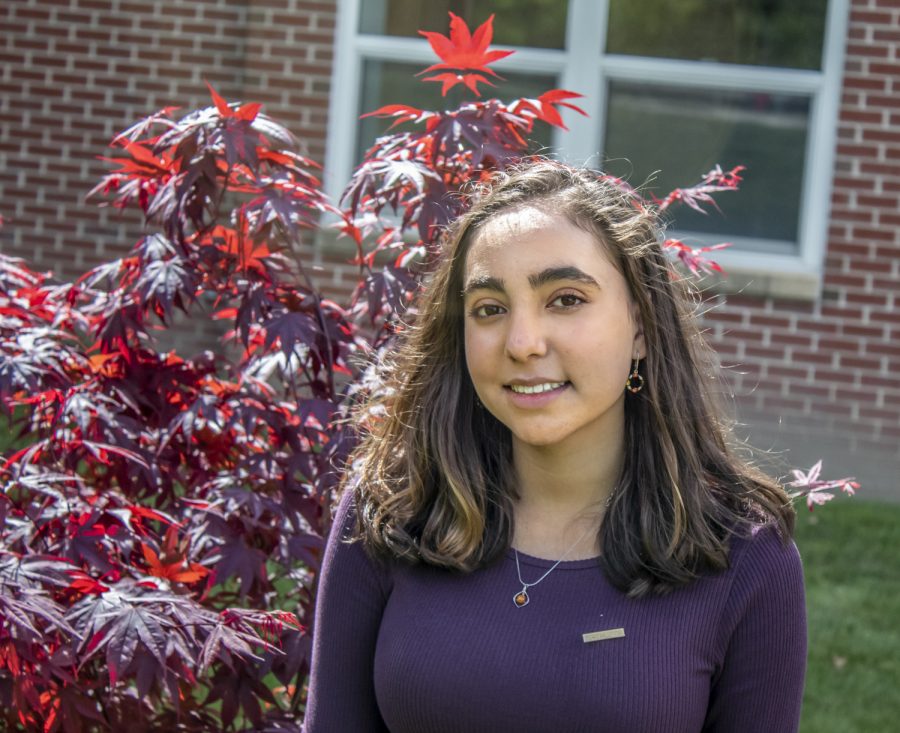 Freshman Isabella Palit won the Worcester County Math League (WOCOMAL) competition this past March and strives to participate in more intellectual math events. 