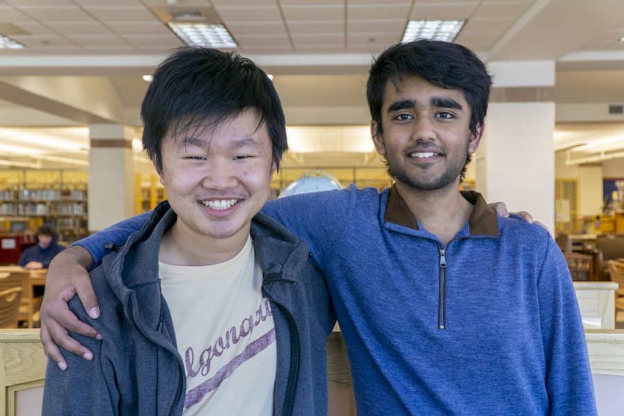 Seniors Henry Zhang and Divyansh Shivashok are hosting a national AI competition called Liftoff 2021.