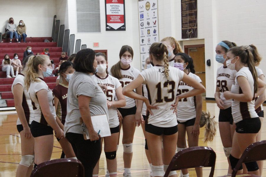 The JV1 volleyball team defeated Grafton 3-0 on Friday Oct. 22.