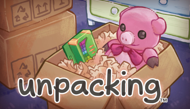 Unpacking allows players to enter a calm environment through its gameplay 