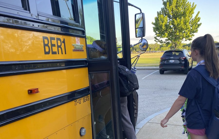 A shortage of buses presented a challenge for athletics during the 2021-22 school year.