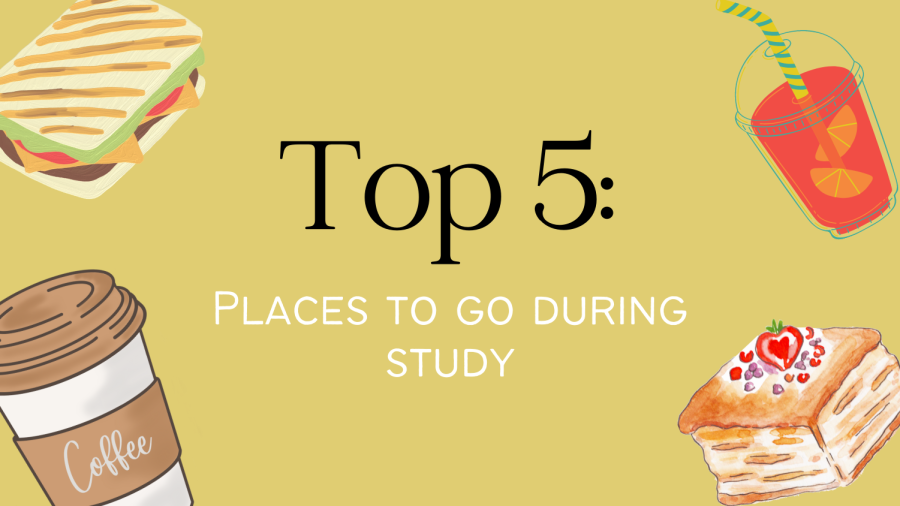 Top 5 places to go during study