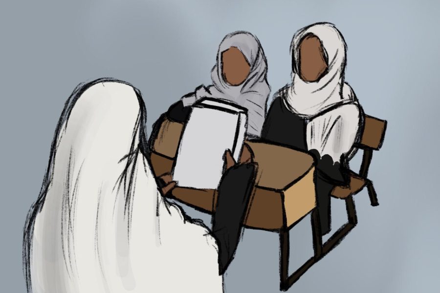 Girls in Afghanistan are banned from receiving education above sixth grade because of fundamental Islamic religious practice, according to the Taliban. 
