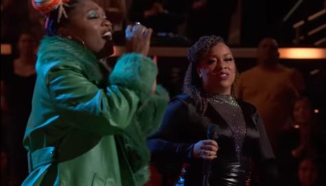 Dia Malai and Valarie Harding battled with the song Bust Your Windows by Jazmine Sullivan.