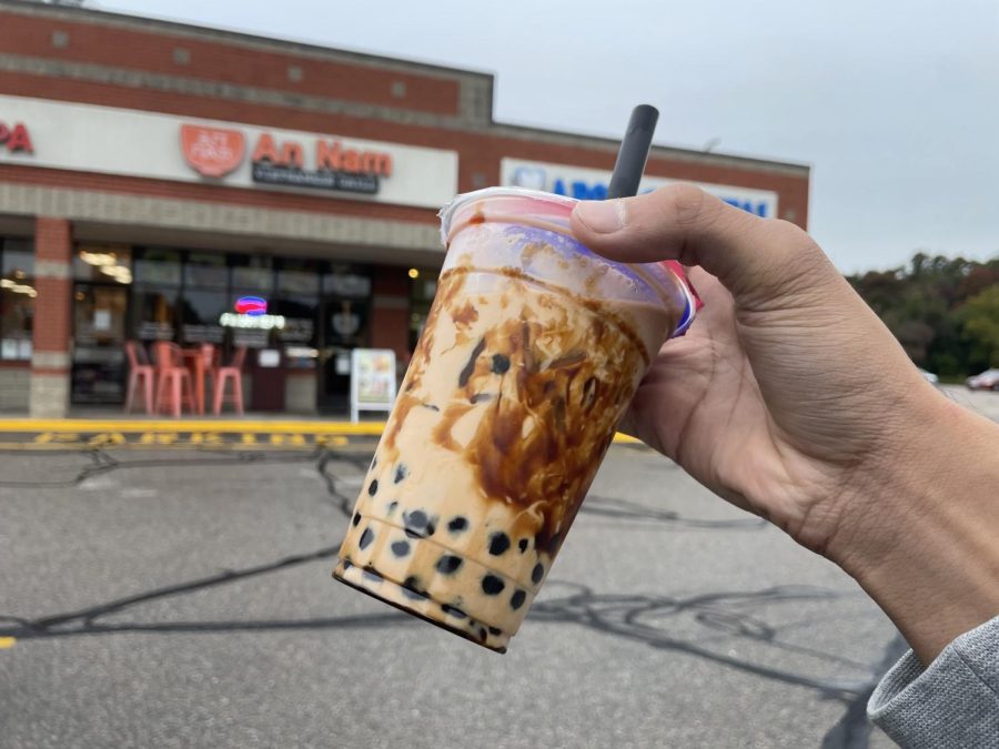 This rich and creamy brown sugar boba drink was perfect for an after-school treat.