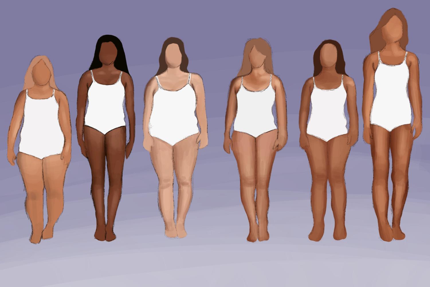 What the female body looks like at different body fat percentages -  Blogilates