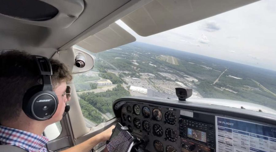 Senior Michael Desio loves flying airplanes and will attend Embry-Riddle Aeronautical University in Daytona Beach, Florida in the fall of 2023.