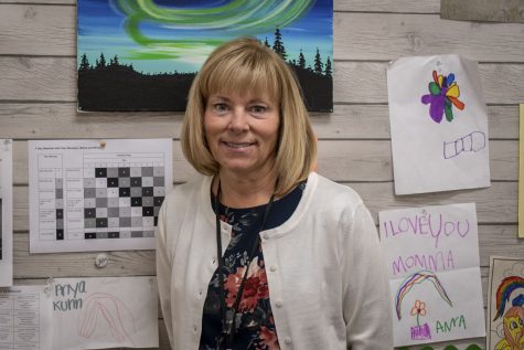 Speech Language Pathology Assistant Linda Buddenhagen retires from Algonquin after 10 years of helping students communicate.