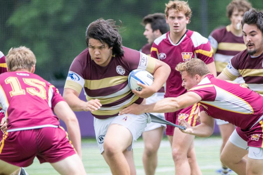 The boys rugby team lost 14-57 during the state final game on June 18 against Weymouth.