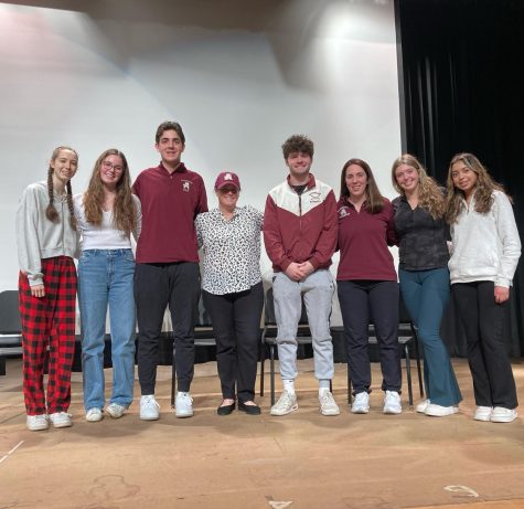 The Athletic Soul, created and led by Sara Medina and Sadie Candela, organized an event regarding supporting athletes mental health with Dr. Kim OBrien and student panelists.