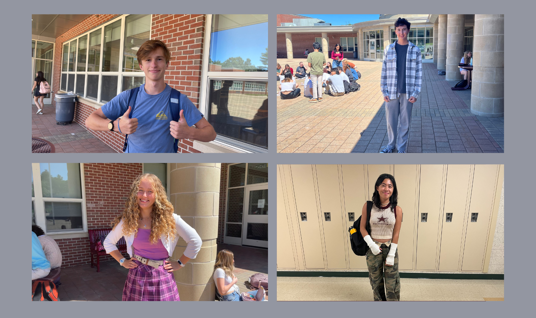 Roving Reporter: What are underclassmen wearing on the first day of school?