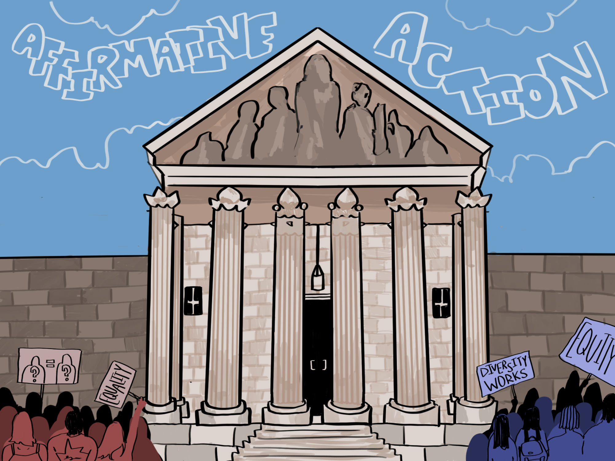 The Supreme Court ended Affirmative Action in higher education on June 29, 2023; Contributing Writer Dea Gupta writes that the decision was justified, while Editor-in-Chief Riya Mahanta argues against it.