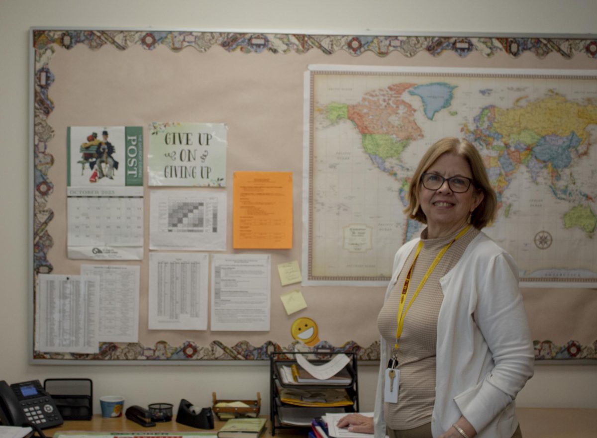 Tutor Carol Flionis thinks of Algonquin as a workplace and a home.