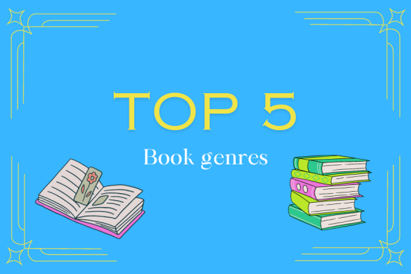 Top 5 book genres
