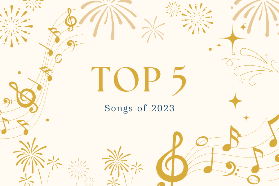 Top 5 songs of 2023