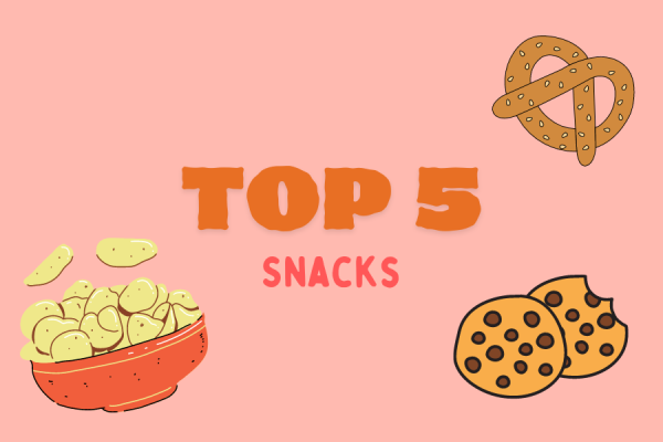 Top 5 snacks