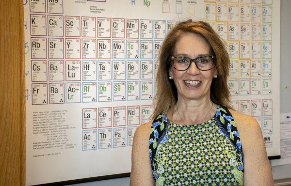 Chemistry teacher Lorraine Zanini will retire at the end of this year. 