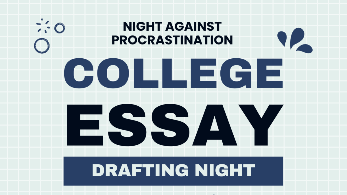 The Algonquin Writer center hosted a college essay brainstorm night early in October to assist senior students. 