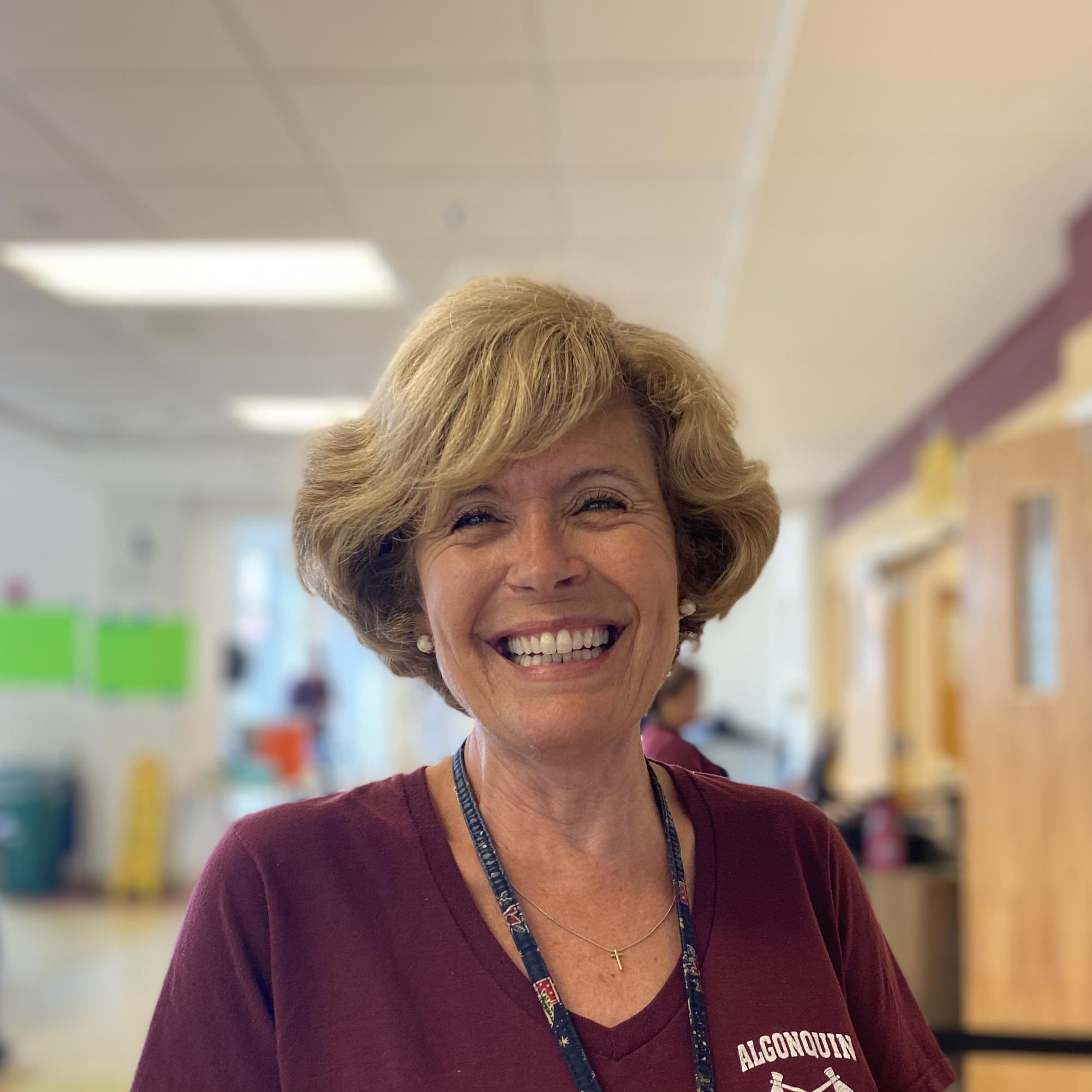 Cafeteria Staff member Jill Araujo