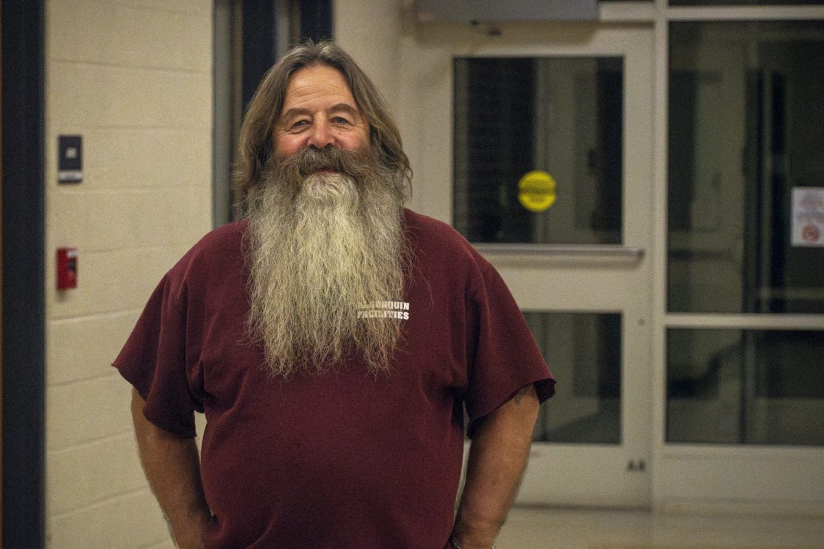 Longtime custodian Randy Cardin retires after 22 years at Algonquin.