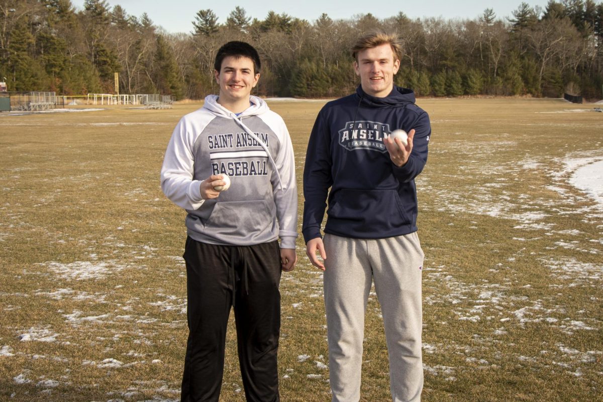 Seniors Preston Cote and Nick Gallivan have both committed to continue their athletic and academic journeys playing Division II baseball at Saint Anselm College in Manchester, NH.